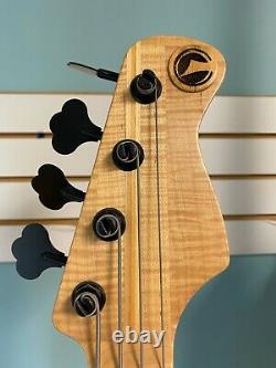 Dear John D-Town guitars S type tremelo Bass Laminated Maple Ash, hipshot tuners