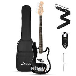 Donner Bass Guitar Electric Saddle Bridge Classic Bass Pickups With Bag Cable
