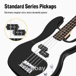 Donner Bass Guitar Electric Saddle Bridge Classic Bass Pickups With Bag Cable