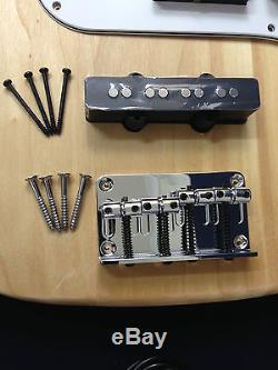 EB-303DIY Electric Bass Guitar DIY Kits withBonus Picks, Digital Tuner