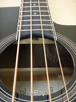 EKO Cutaway Bass Guitar Black with built in EQ. NXT D CW EQ +Free Digital tuner