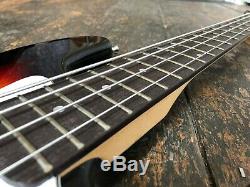 ENCORE E4 ELECTRIC BASS GUITAR SUNBURST RRP 179.00 With Free Tuner