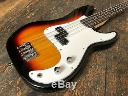 ENCORE E4 ELECTRIC BASS GUITAR SUNBURST RRP 179.00 With Free Tuner