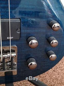 ESP B-155 5-String Bass Guitar Used withGig Bag, Strap & Tuner