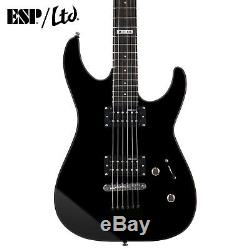 ESP M JB-M10KIT-BLK-KIT-4 Electric Guitar with Tuner, Picks and Chroma Cast Hard
