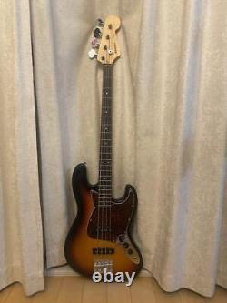 Electric Bass Guitar Busker's Sunburst with Soft Case & Tuner