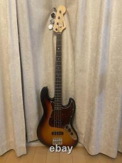 Electric Bass Guitar Busker's Sunburst with Soft Case & Tuner