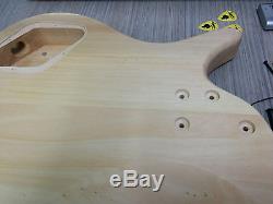 Electric Bass Guitar DIY Kits EB-302DIY withFree Digital Tuner, Picks