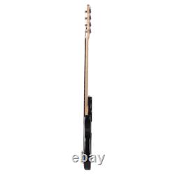 Electric Bass Guitar Tuner Wrench Tool Case Belt Pick Blue Accessories
