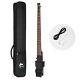 Electric travel headless bass in black color WithGig bag The world Lightest Bass