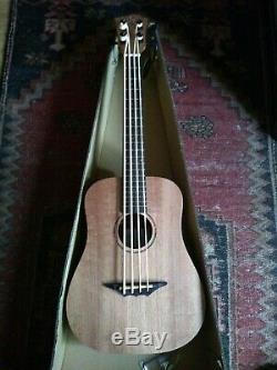 Electro acoustic Bass ukulele with built in tuner