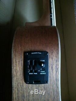 Electro acoustic Bass ukulele with built in tuner