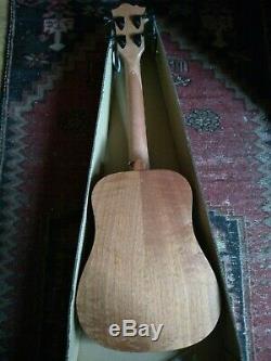 Electro acoustic Bass ukulele with built in tuner