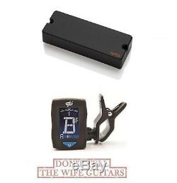 Emg 40tw Black 5 String Dual Coil Bass Soapbar Pickup (free Guitar Tuner) 40 Tw