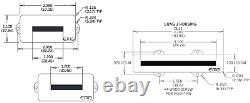 Emg For Pj Set White Active P & J Bass Pickups For Precision Jazz & Pots +tuner