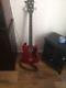 Epiphone 4 String Bass Guitar New With Leather Strap. Tuner, and gig bag