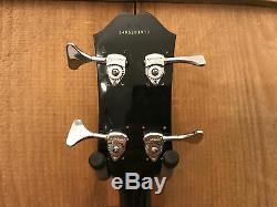Epiphone EB-3 SG Bass Guitar Ebony with Upgraded Hipshot Bridge & Tuners