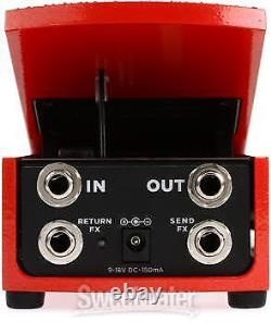 Ernie Ball VPJR Tuner / Volume Pedal Red