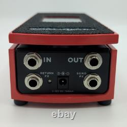 Ernie Ball VPJR Tuner / Volume Pedal Red USED-EXCELLENT CONDITION