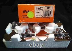 FENDER 1970s SCHALLER CHROME BASS TUNER SET 0F 4 WITH ALL HARDWARE ORIGINAL BOX