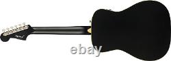 FENDER Joe Strummer Campfire Acoustic / Electric Guitar SMALL BODY Black Clash