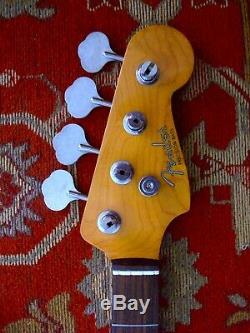 Fender 62 reissue precision bass neck with tuners