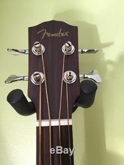 Fender Acoustic Bass Guitar Electro Electric Semi Tuner