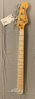 Fender American Original 70s Jazz Bass Neck Tuners Maple Pearl Block Inlays