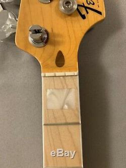 Fender American Original 70s Jazz Bass Neck Tuners Maple Pearl Block Inlays