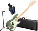 Fender American Pro P Bass w Case MN ATO with Stand and Tuner