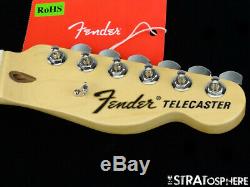 Fender American Special Telecaster Tele NECK & TUNERS Guitar USA C Maple #15