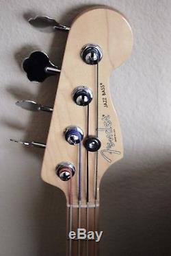 Fender American Standard Jazz Bass Jade Pearl Metallic UPGRADED ELITE TUNERS