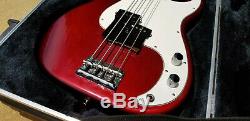 Fender American Standard Precision Bass Guitar Case NEW Hipshot Drop D Tuner