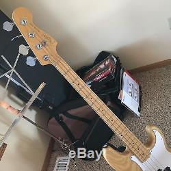 Fender American Standard Precision Electric Bass Guitar Neck And Tuners
