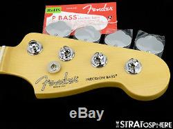 Fender American Standard Precision P BASS NECK + TUNERS USA Bass Guitar Maple