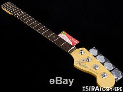 Fender American Standard Precision PJ BASS NECK+ TUNERS USA Bass Guitar Rosewood