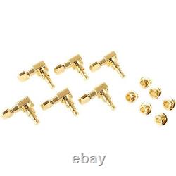 Fender American Stratocaster Guitar Tuners Gold Hardware Set of 6 Gold
