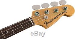 Fender JMJ Mustang Bass RW Fade DPB with stand and tuner