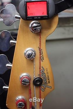 Fender Jazz Bass MIM 1994 SCN Noiseless Pickups + Gig Bag + Tuner