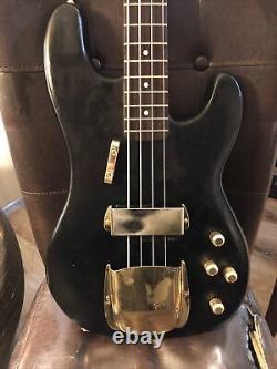 Fender Jazz Bass, Special, P/J, Black, 1988 Active EMG, Hipshot Drop D Tuner MIJ