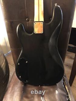 Fender Jazz Bass, Special, P/J, Black, 1988 Active EMG, Hipshot Drop D Tuner MIJ