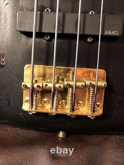 Fender Jazz Bass, Special, P/J, Black, 1988 Active EMG, Hipshot Drop D Tuner MIJ