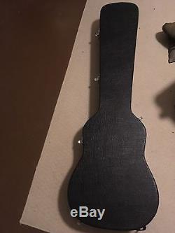 Fender Kingman Acoustic Bass With Fish man Preamp & Tuner, & Hard shell Case