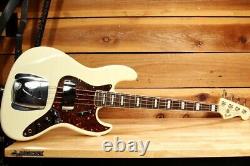 Fender MIJ 60s Jazz Bass White + OHSC Lollipop Tuners + Matched Head 25969