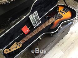 Fender MIM Electric Jazz Bass Guitar WithUpgraded Tuners, Pickups and Bridge
