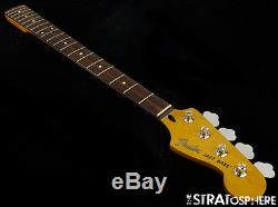 Fender Modern Player Jazz Bass NECK & TUNERS 34 Scale Bass Guitar Parts #686