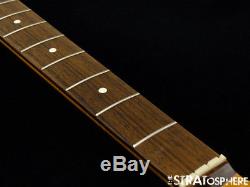 Fender Mustang BASS NECK + TUNERS Rosewood Bass Guitar Short Scale Bass Japan