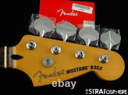 Fender Player II Mustang Bass PJ NECK with TUNERS Guitar 30 Scale Rosewood