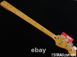 Fender Player II Precision P BASS NECK + TUNERS Prec Bass Guitar MAPLE