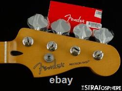 Fender Player II Precision P BASS NECK + TUNERS Prec Bass Guitar Parts Maple